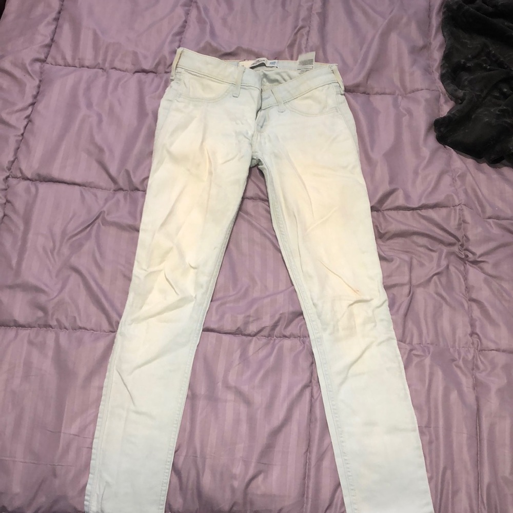 Light light almost white jeans